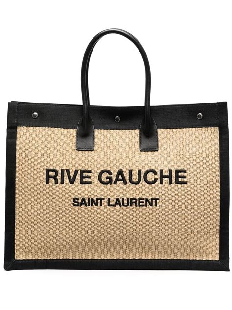 rive gauche ysl tote bag|saint laurent rive gauche tote.